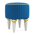 Пуф Версаль мягкий, круглый на высоких ножках